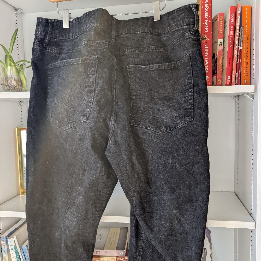Britches Men's Jeans Relaxed Fit Black Denim Size 40 X 36 Casual Tall - Picture 6 of 6